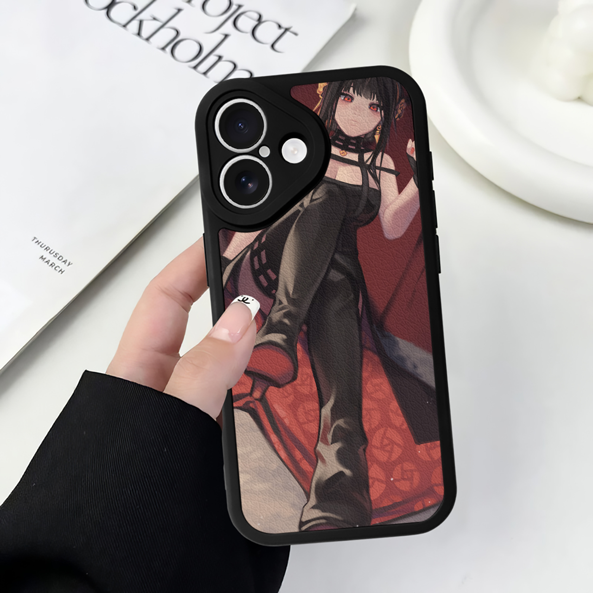 （画像用） SPY×FAMILY间谍家家酒 【iPhone 16シリーズ対応】シリコンスマホケース（レザー調） 材質：シリコン